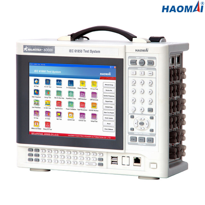 Thử nghiệm đa chế độ HAOMAI IEC 61850, Thiết bị thử nghiệm rơ le bảo vệ 8,82 Lb