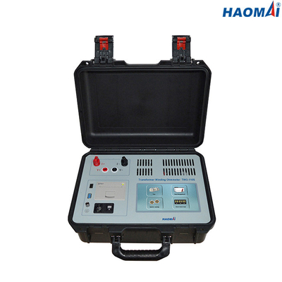 Bộ kiểm tra máy biến áp điện trở 6kg DC 10A với màn hình cảm ứng 7 inch