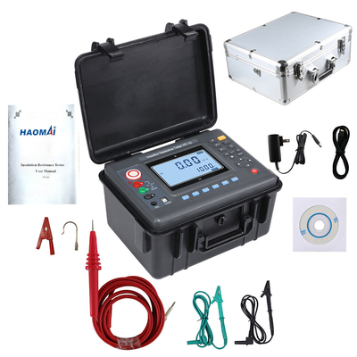 Thiết bị kiểm tra điện trở cách điện cao áp ISO9001 chống va đập 10kV