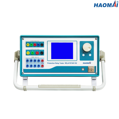 Bộ hệ thống kiểm tra rơ le ba pha HAOMAI 3x40A với màn hình LCD