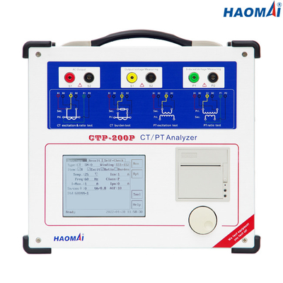 Bộ kiểm tra máy biến áp dụng cụ CT PT Đầu ra nhẹ 0-12A