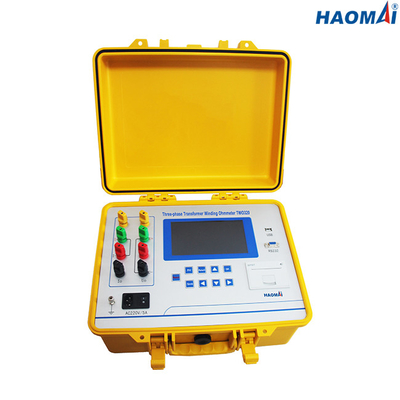Máy đo điện trở cuộn dây biến áp 3 pha, Máy đo điện trở một chiều ISO9001 20A