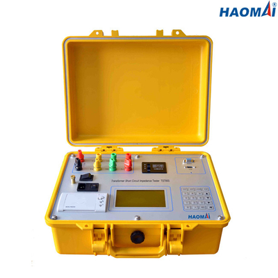 Bộ kiểm tra trở kháng ngắn mạch nguồn biến áp đa chế độ 5V-400V
