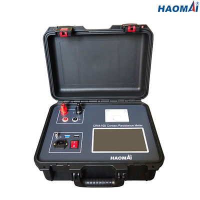 Thiết bị kiểm tra điện trở tiếp xúc 100A Siêu nhẹ 5.6kg