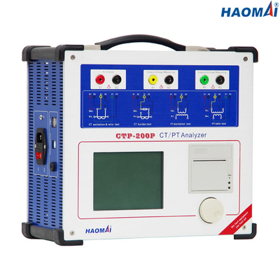 Kiểm tra máy phân tích CT 1Phase di động, Máy kiểm tra biến áp dòng điện 19,84 Lbs