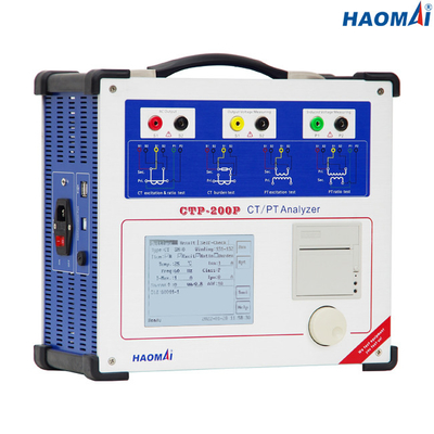 Thiết bị kiểm tra biến áp dòng điện 120V 60Hz, Máy phân tích CT VT di động