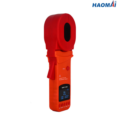 Kẹp đất 1200 Ohm trên máy đo điện trở mặt đất Giao diện USB 2 lần / S